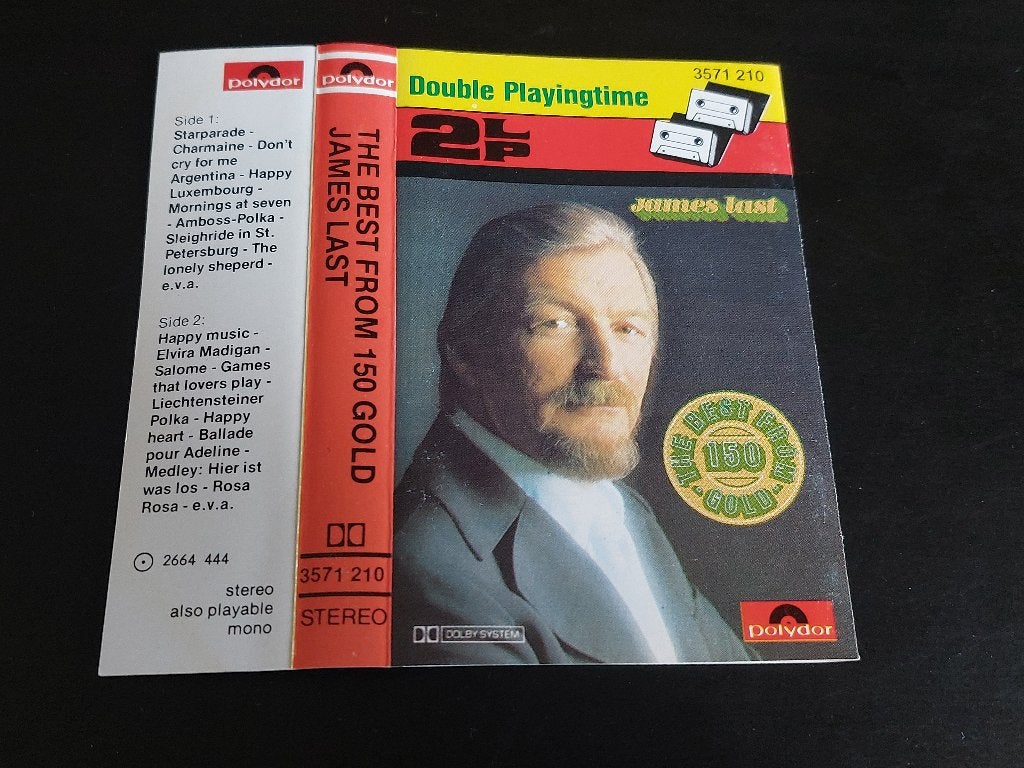 JAMES LAST - THE BEST FROM 150 GOLD (MC), 1 bandje, Ophalen of Verzenden, Zo goed als nieuw, Origineel