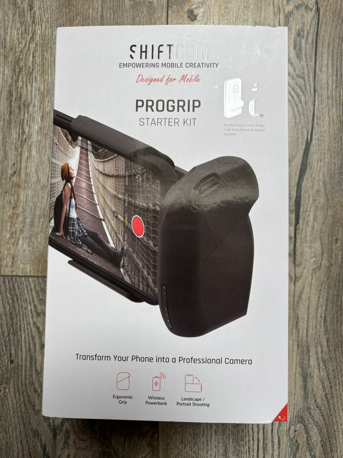 Shiftcam Progrip Starterkit, Ophalen of Verzenden, Zo goed als nieuw