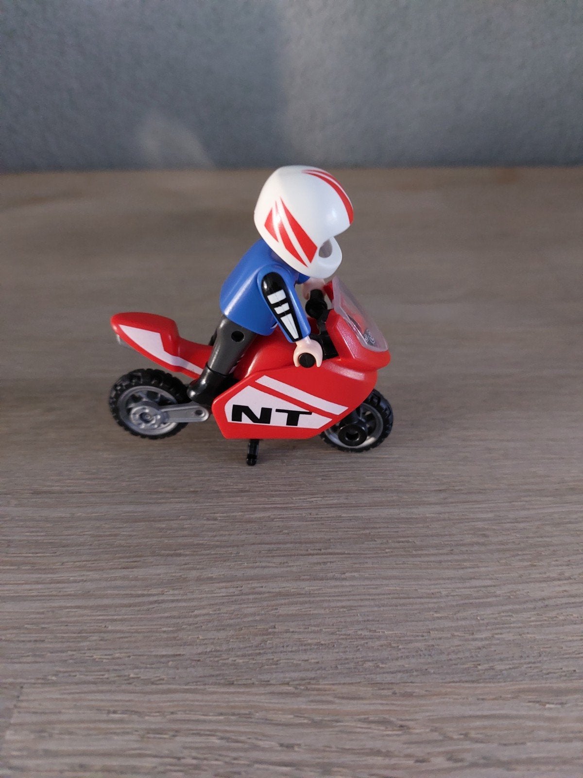 Playmobil 4780 Motorracer met vlaggenzwaaier, Ophalen of Verzenden, Zo goed als nieuw, Complete set