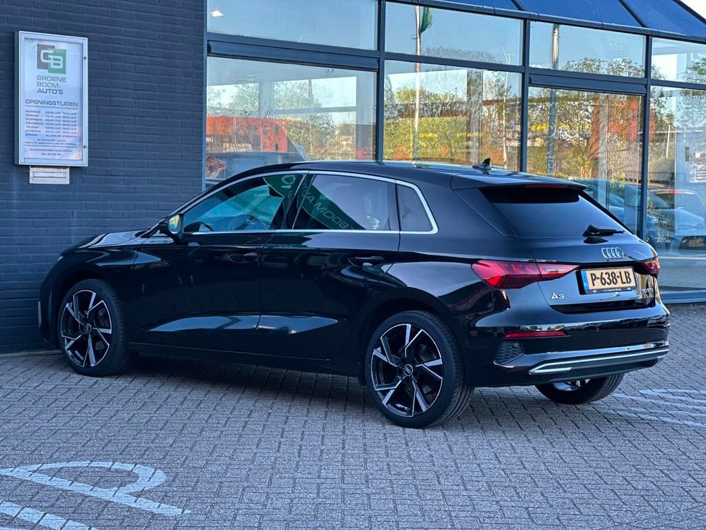 Audi A3 Sportback 30 TFSI Advanced edition/1STE EIG/APP-CONN, Stof, Gebruikt, Origineel Nederlands, Bedrijf