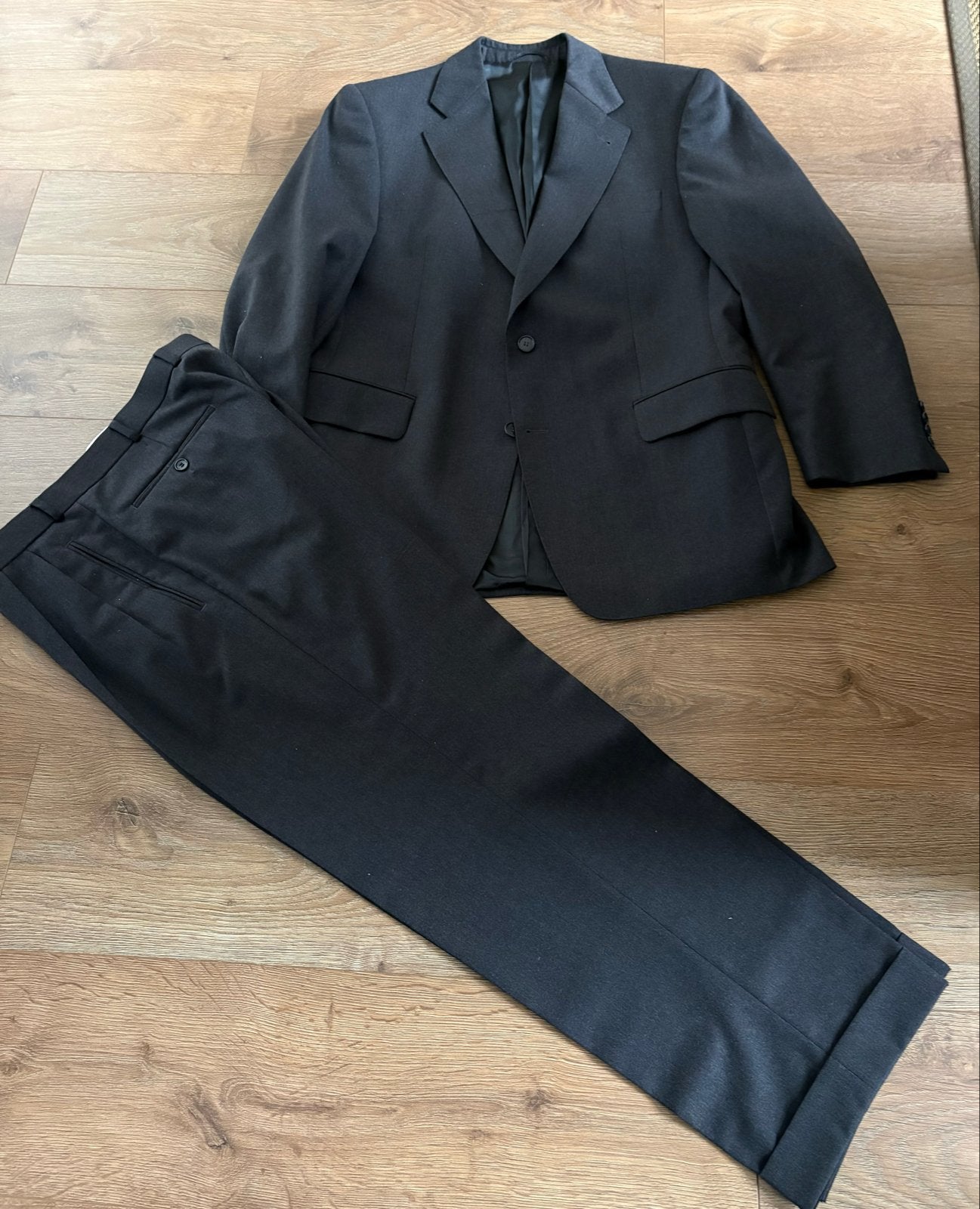 Eduard Dressler Meddens Pak - Super 100 Finest Quality, Kleding | Heren, Verzenden, Zo goed als nieuw, Overige maten, Zwart