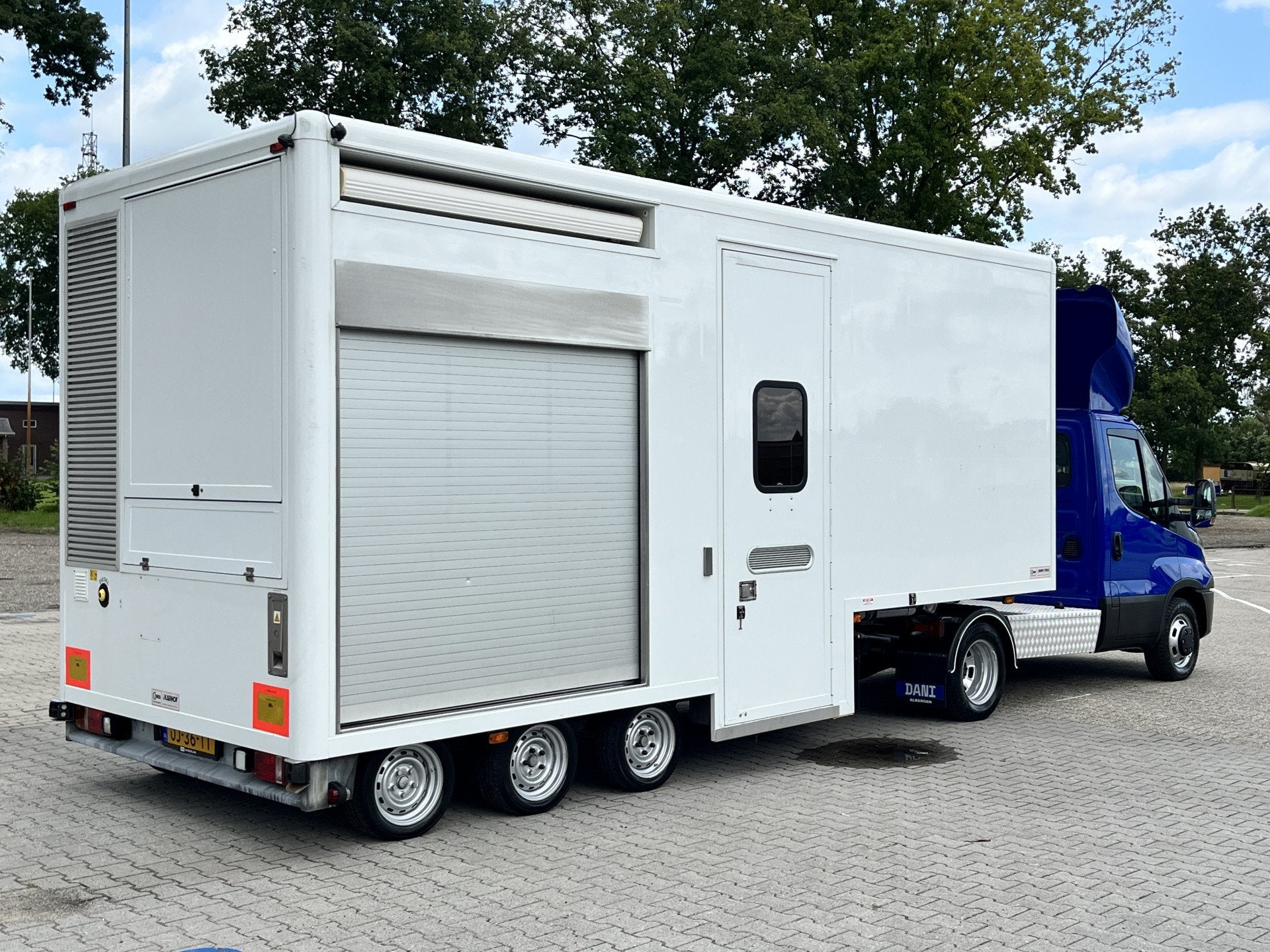 DOORNWAARD DT6900OZ Trailer BE oplegger Verkoopwagen WC-Unit, Dani Autobedrijven B.V., Gebruikt, Verkoop@daniautomobielen.nl, Ootmarsumseweg 110
7665SE  ALBERGEN, NL