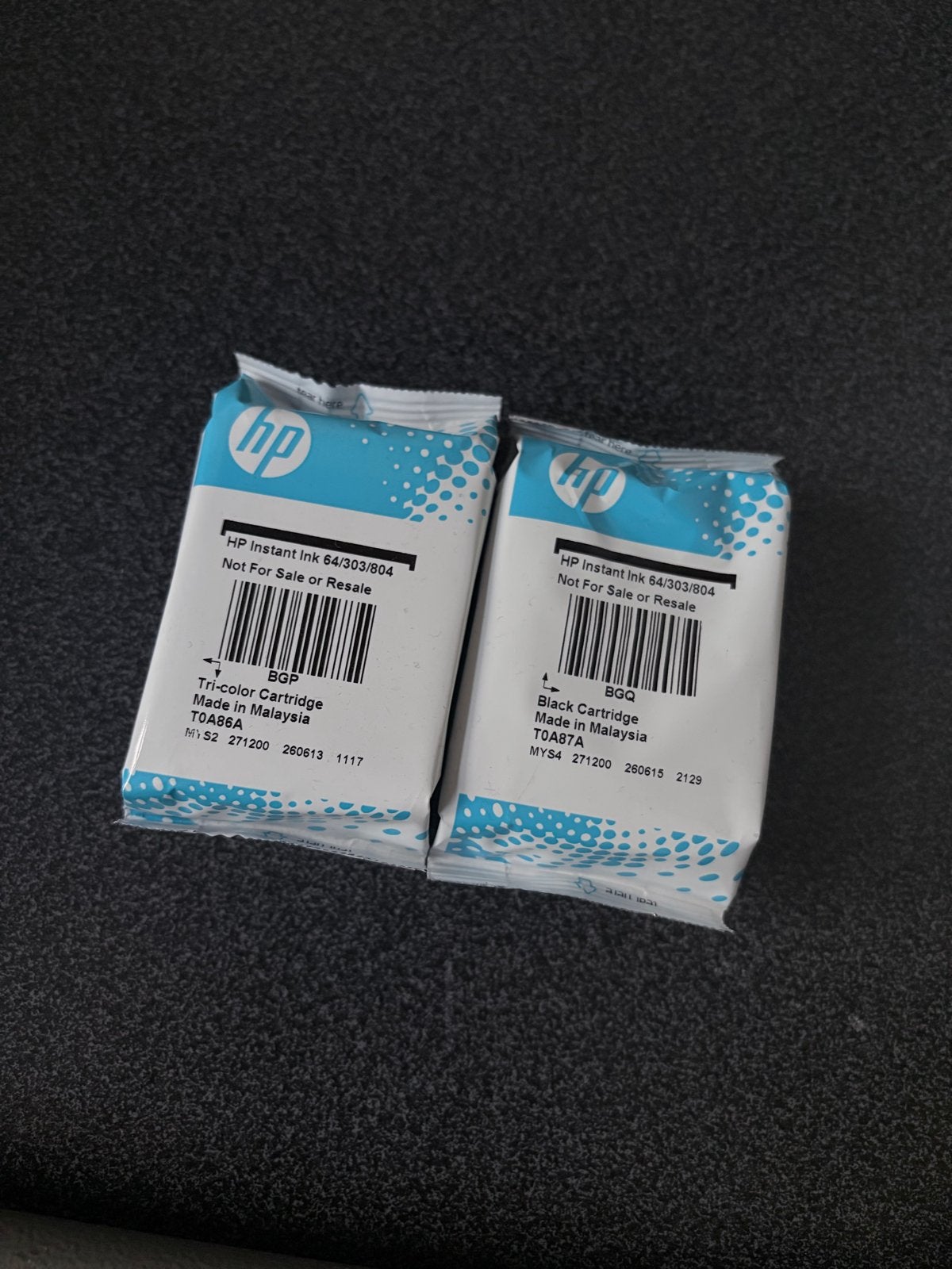 2 Nieuwe originele HP inktcartridges, Ophalen of Verzenden, Nieuw, Cartridge
