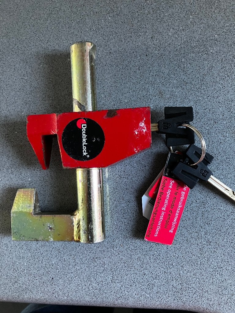 Disselslot DoubleLock, Ophalen of Verzenden, Zo goed als nieuw