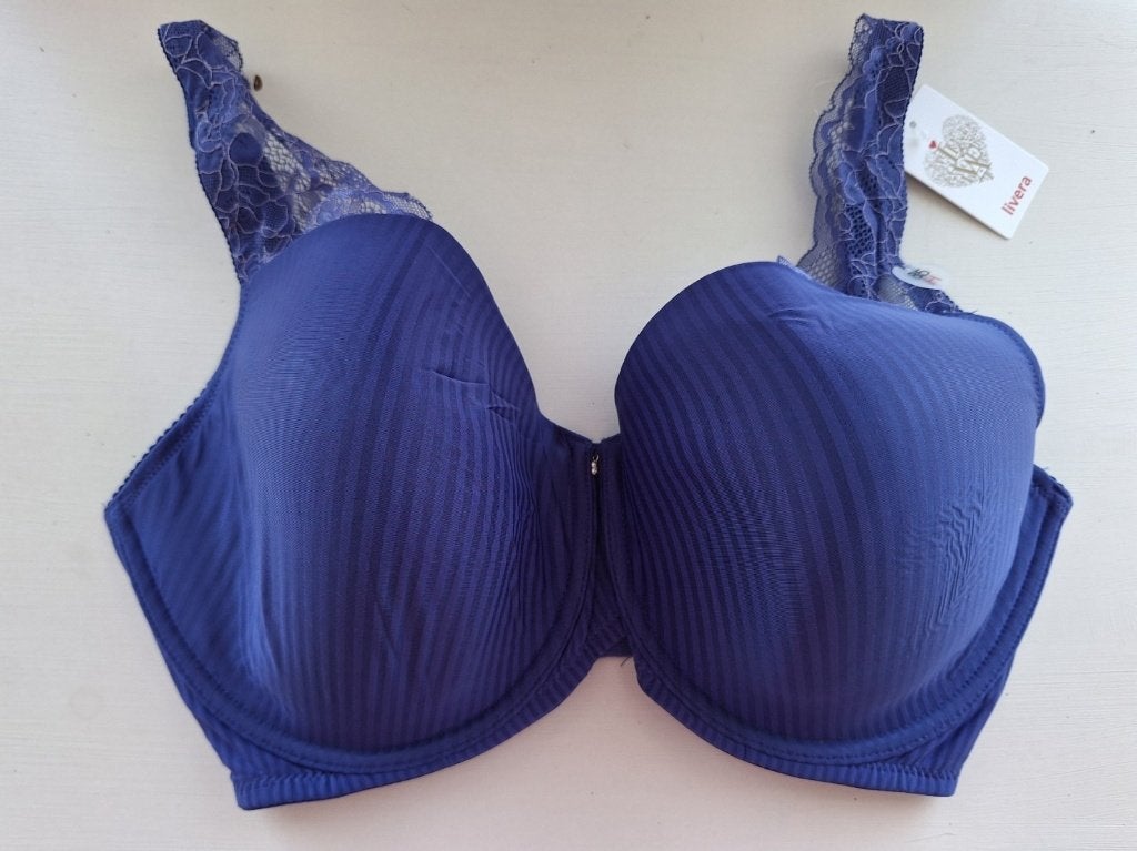 Livera nieuwe donker blauwe beugel BH, maat 85H H85, Livera, Ophalen of Verzenden, Blauw, BH