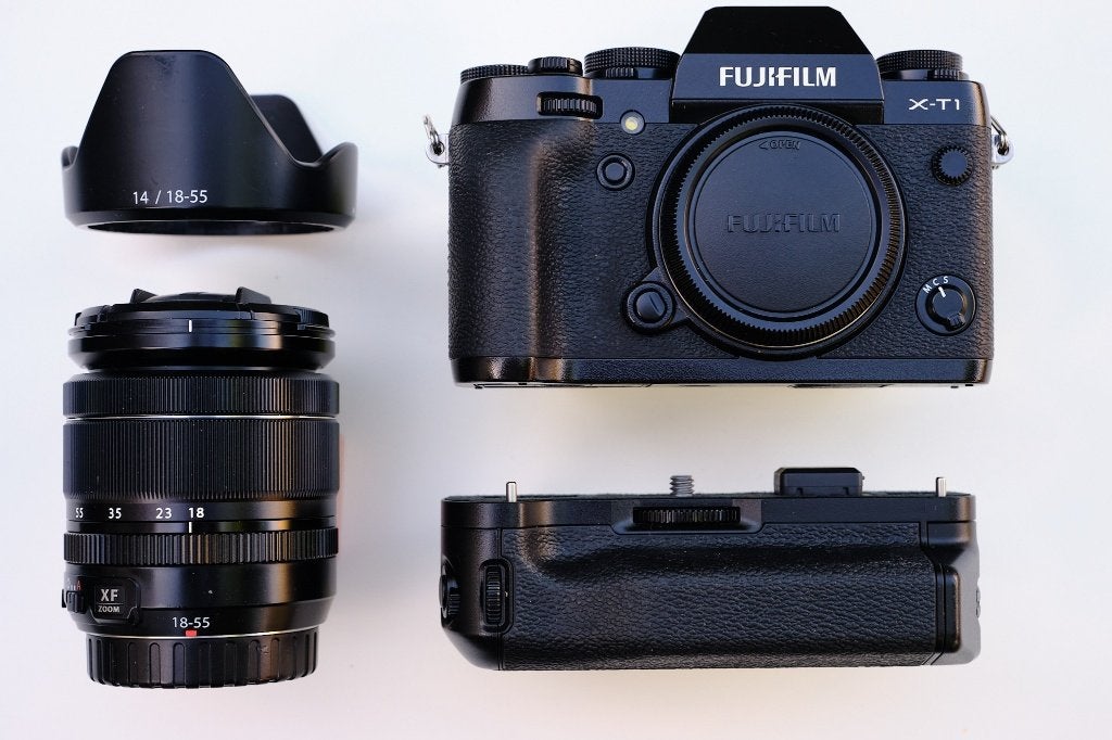Fujifilm X-T1 set, Bluetooth, Screenprotector, 16 megapixels, Ophalen of Verzenden
