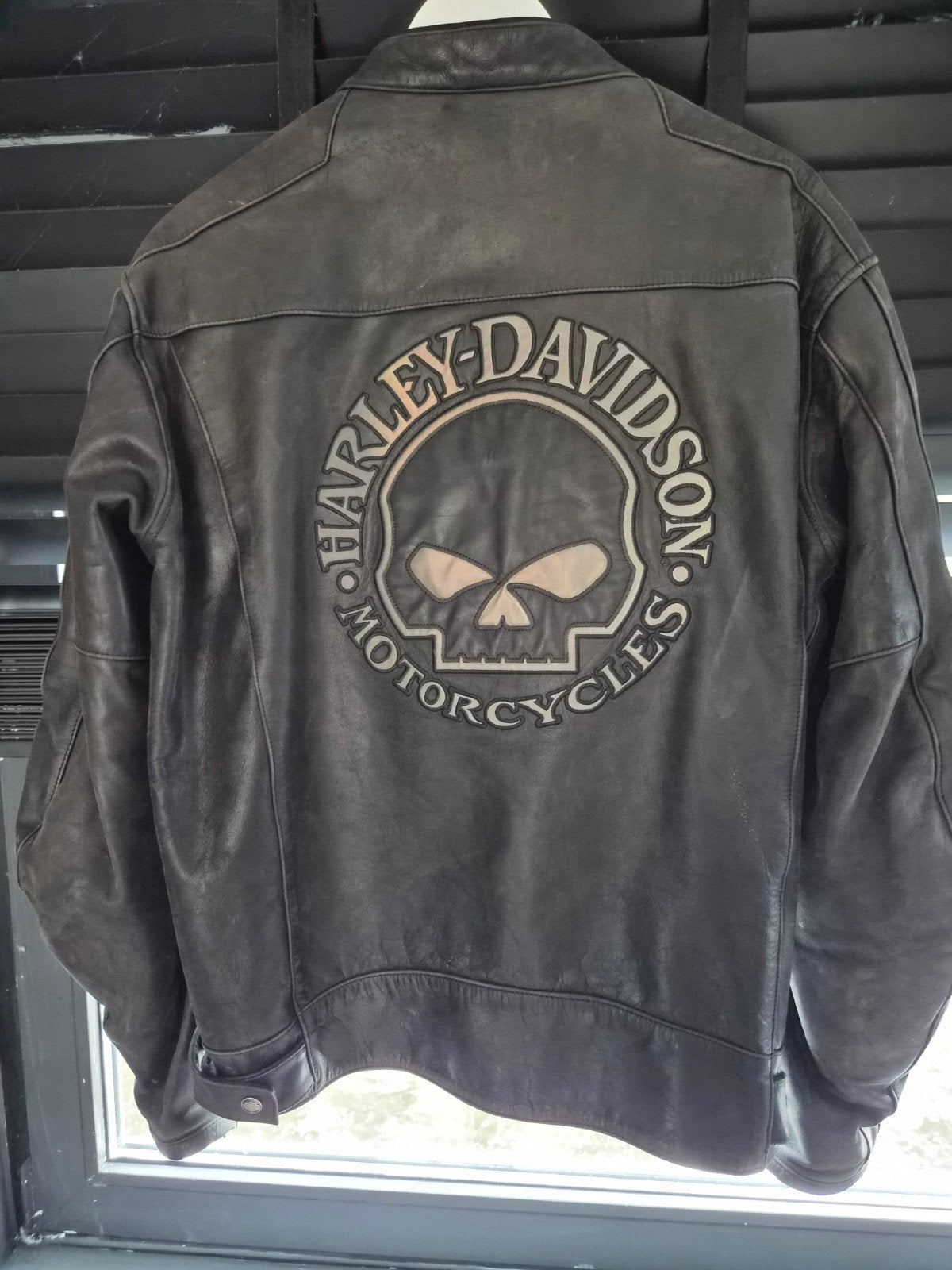 Harley-Davidson Leren Jas - Maat XL, Kleding | Heren, Zwart, Maat 56/58 (XL), Ophalen of Verzenden, Gedragen