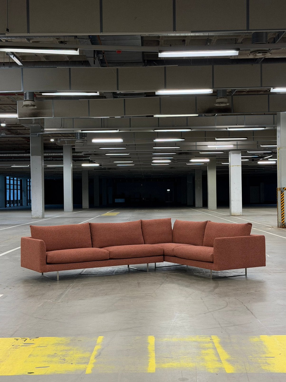 Montis Axel Hoekbank | Boucle | NIEUWSTAAT + Garantie, Metaal, Hoekbank, 300 cm of meer, Ophalen of Verzenden