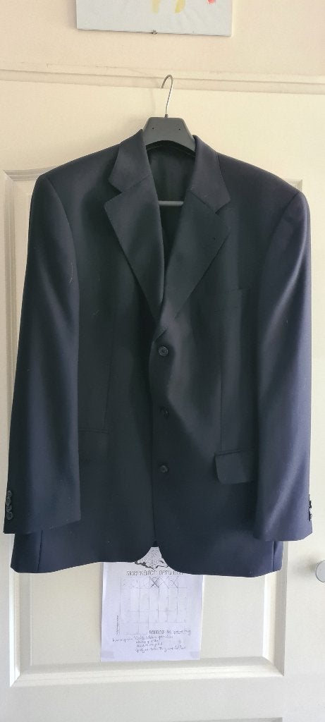 Colbert colbertje gillet gilletje jaguar, Ophalen, Zo goed als nieuw, Maat 48/50 (M), Blauw