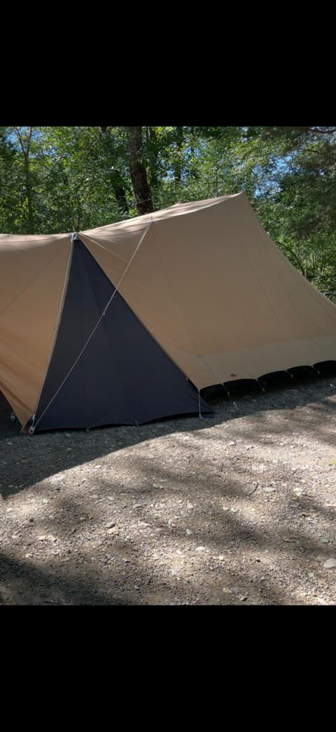 De Waard tent Jan Van Gent  incl. varioluifel, Caravans en Kamperen, Tenten, tot en met 4, Zo goed als nieuw, Ophalen of Verzenden