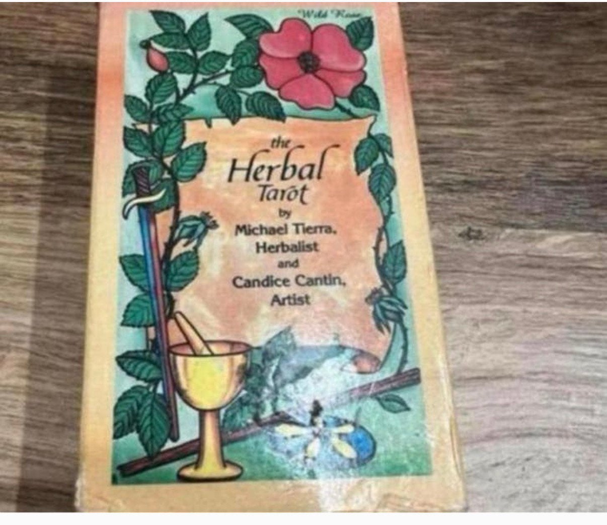 De Herbal Tarot Michael Tierra 78 Card Deck 1988, Ophalen of Verzenden, Zo goed als nieuw, Tarot of Kaarten leggen, Overige typen