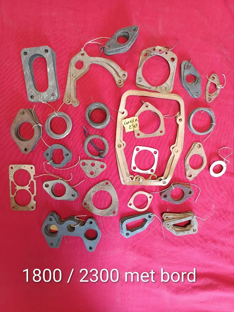 FIAT 1800 / 2300 NOS pakkingen met pakkingbord, Ophalen, Gebruikt, Fiat