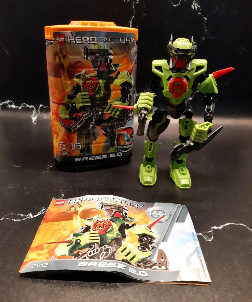 Lego Hero Factory 'Breeze 2.0', Compleet, Gebruikt, Overige thema's, Lego