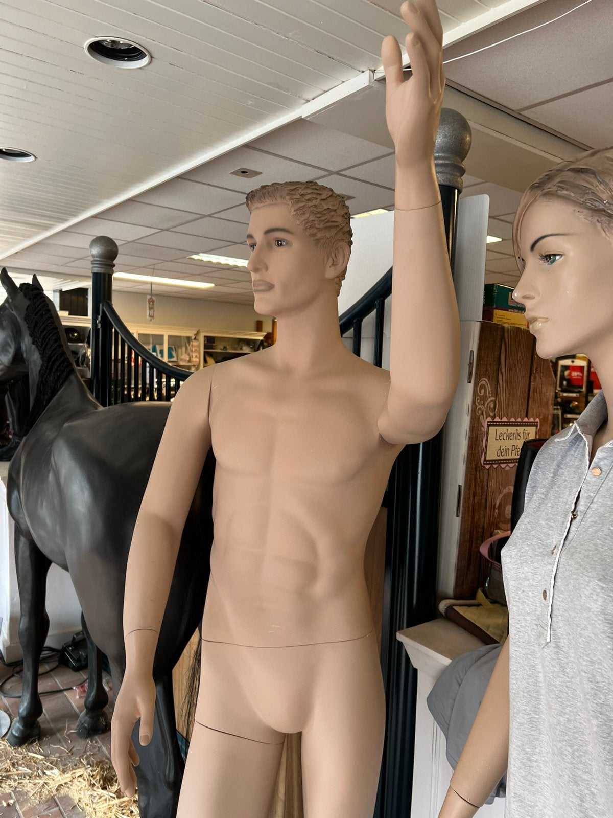 6 Paspoppen mooie dames & stoere mannen, Ophalen, Gebruikt