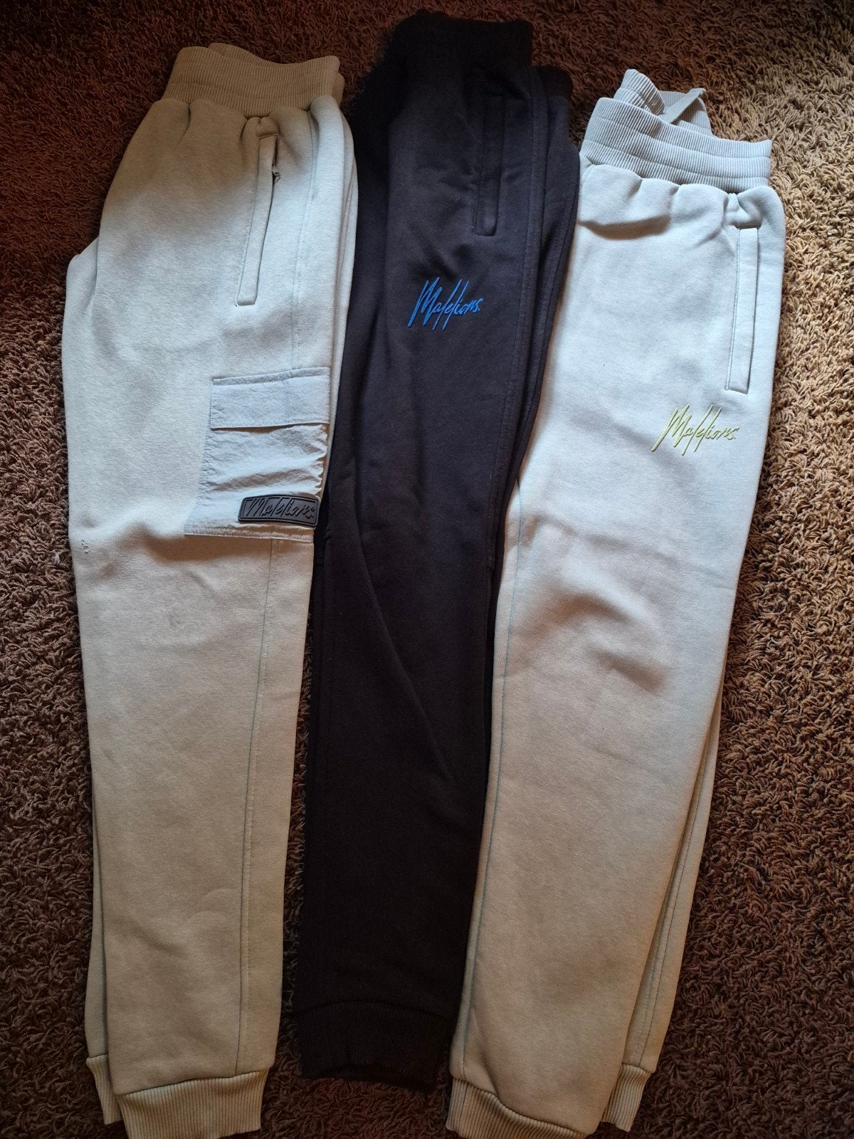 malelions joggingbroeken (3 stuks) maat 164, Kleding | Dames, Zwart, Zo goed als nieuw, Maat 34 (XS) of kleiner, Lang
