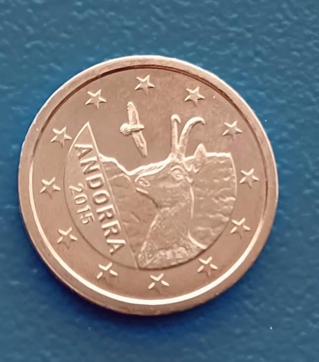 Andorra 2 Eurocent - 2015 UNC, Verzenden, Overige landen, 2 cent, Losse munt