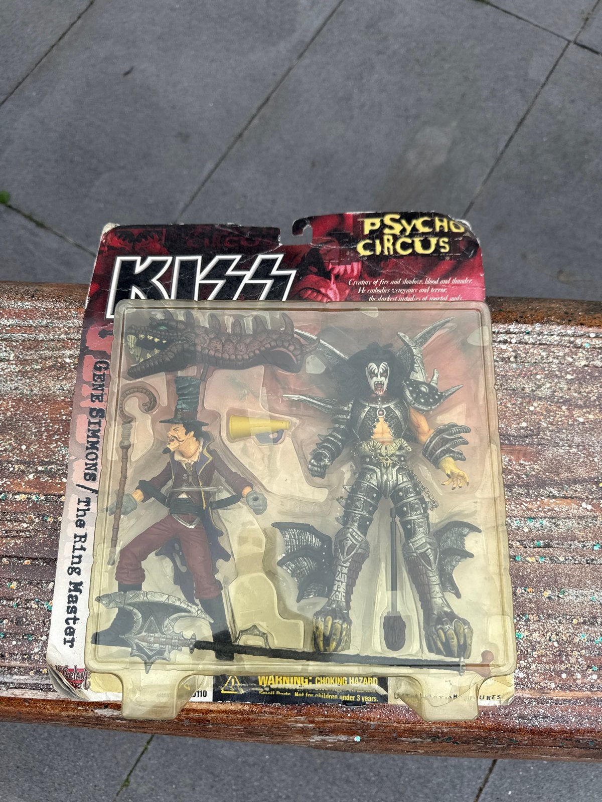 KISS Psycho Circus Gene Simmons The Ring Master actiefiguur, Ophalen of Verzenden, Nieuw