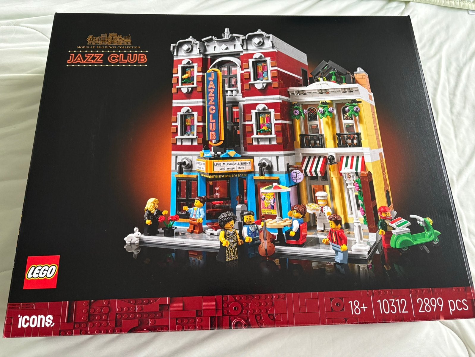 Lego 10312 Jazz Club NIEUW, Lego, Nieuw, Ophalen of Verzenden, Complete set