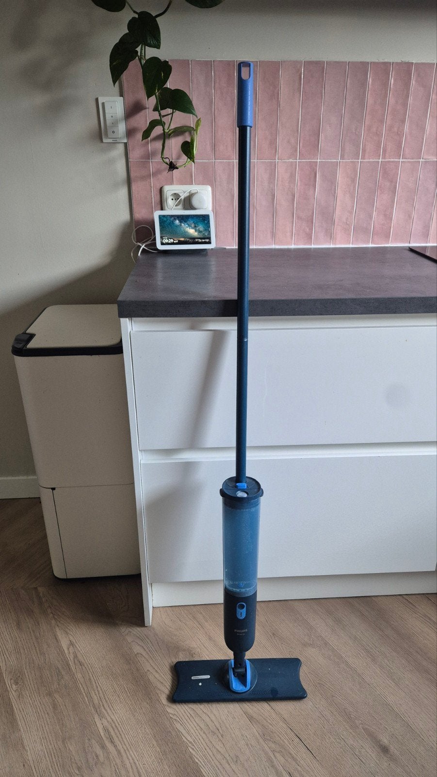 Philips OneUp 3000 – gebruikte elektrische dweil, Ophalen, Mop of Dweil