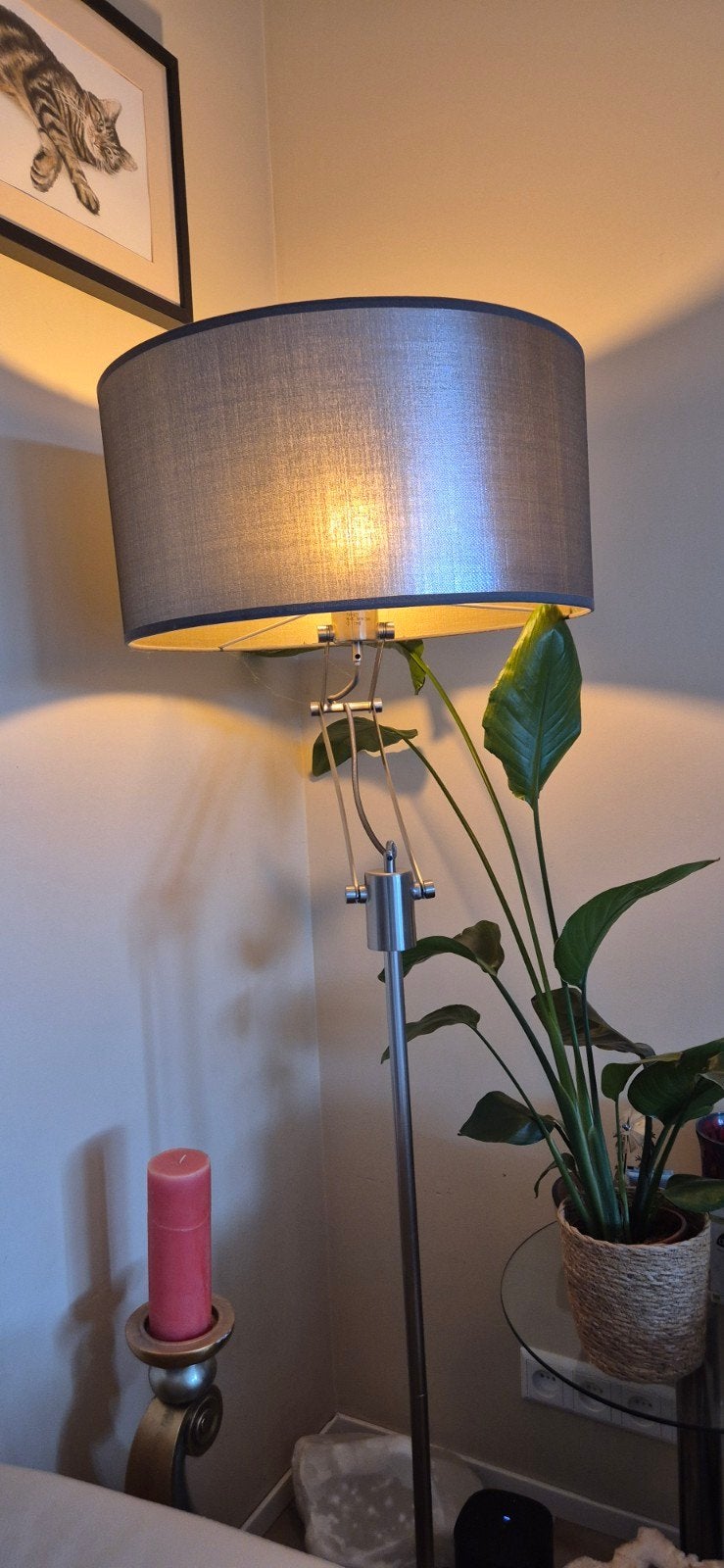 2 staande schemerlampen, Huis en Inrichting, Ophalen, Gebruikt, 150 tot 200 cm