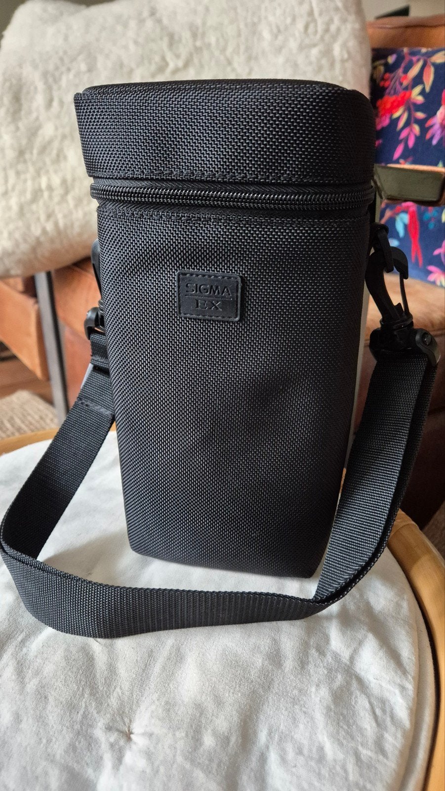 Sigma LS-258H zacht gevoerde stevige lenstas zgan, Overige merken, Gevoerd, Ophalen of Verzenden, Zo goed als nieuw