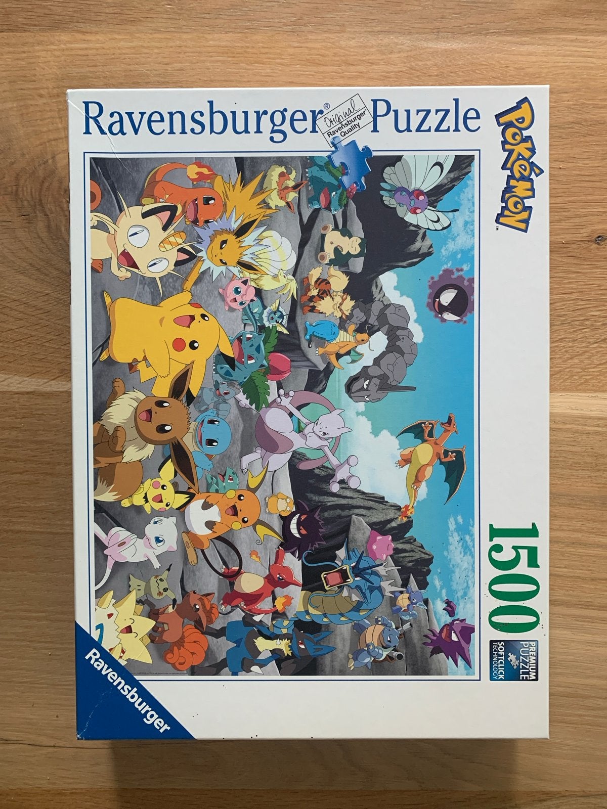 Ravensburger Pokémon Legpuzzel 1500 stukjes, Ophalen of Verzenden, Meer dan 1500 stukjes, Zo goed als nieuw, Legpuzzel