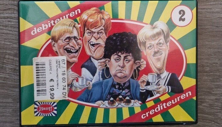 Jiskefet: Debiteuren Crediteuren 2 DVD Boxset, Gebruikt, Alle leeftijden, Nederlands, Ophalen of Verzenden