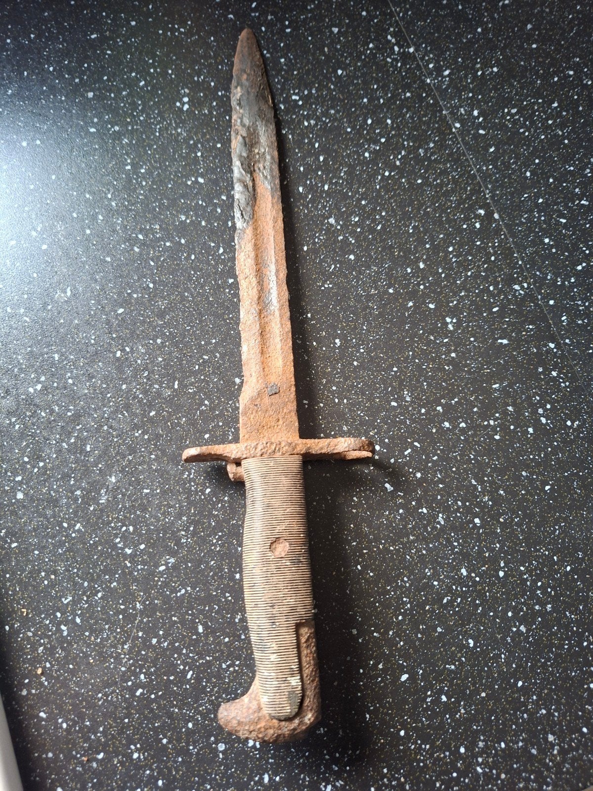 ww2 wo2 US Amerikaanse schuurvondst Garand bajonet Mook, Verzamelen, Ophalen of Verzenden, Amerika