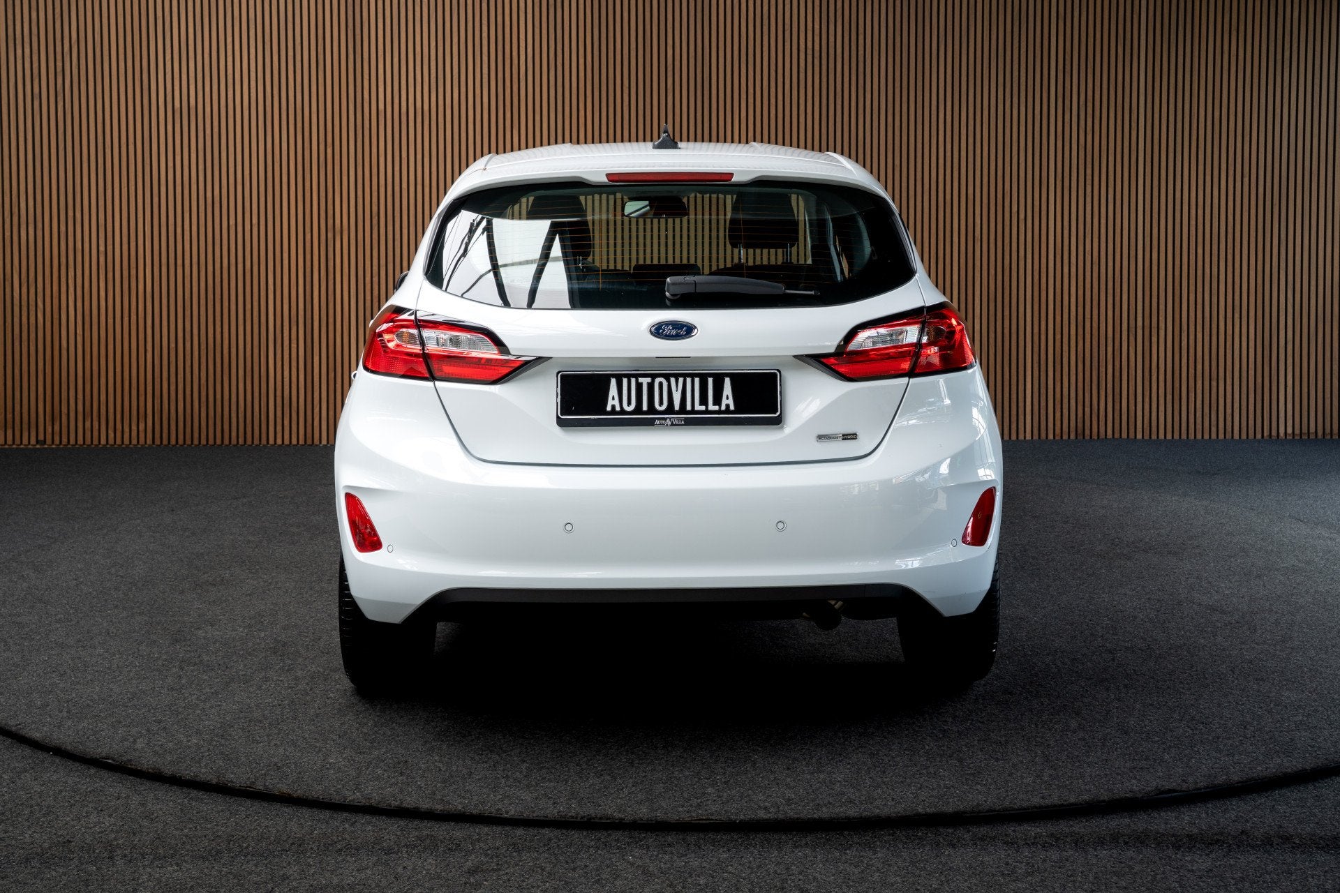 Ford Fiesta 1.0 EcoBoost Hybrid Navi Climate Cruise PDC Carp, Stof, Zwart, Wit, Origineel Nederlands