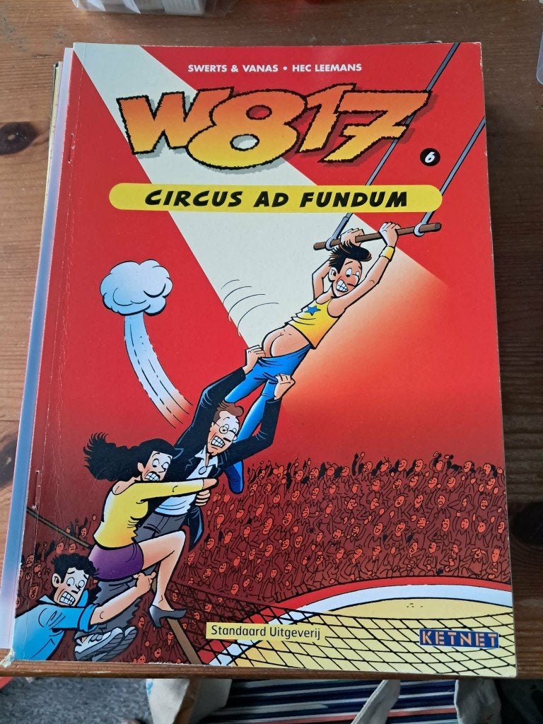 W817, Eén stripboek, Hec Leemans, Ophalen, Gelezen