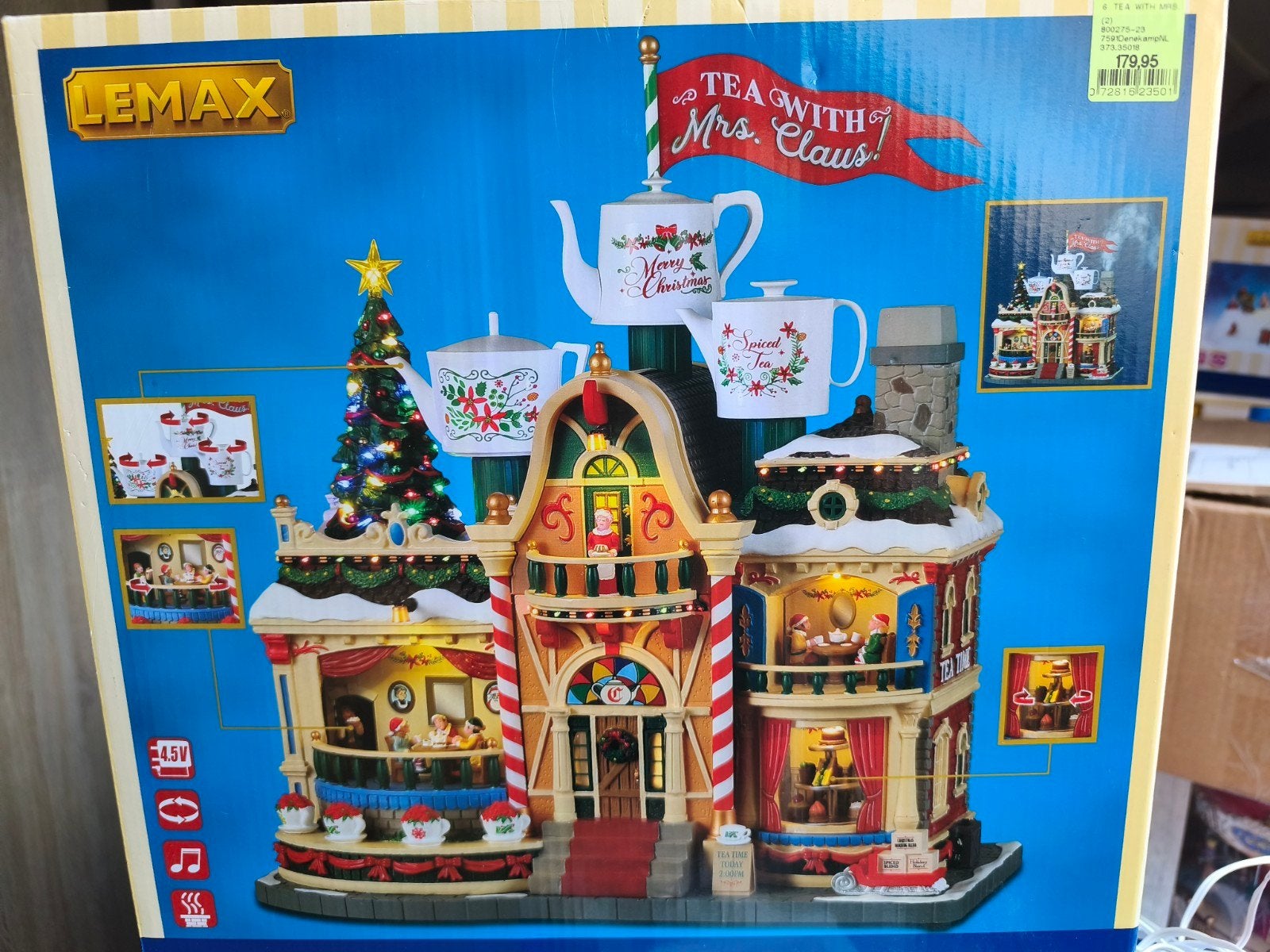 Lemax Tea with Mrs Claus, Ophalen of Verzenden, Zo goed als nieuw