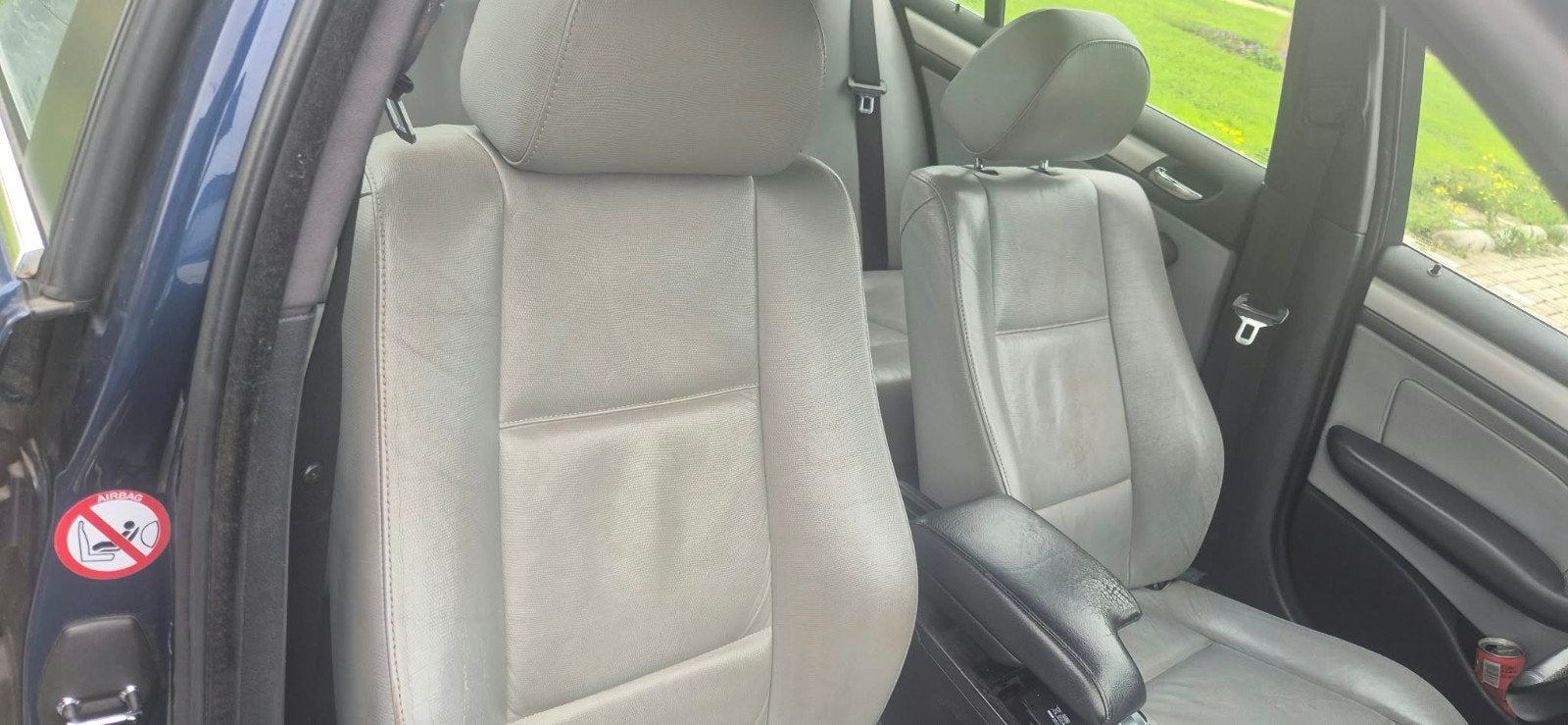 bmw e46 sedan Wit / Grijs Leer compleet netjes, Auto-onderdelen, Ophalen, Gebruikt, BMW