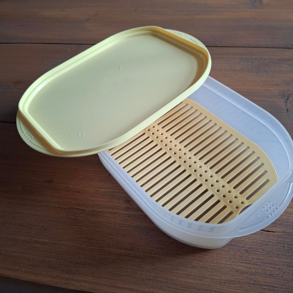 Kaas/vleeswaren doos Tuperware, Ophalen of Verzenden