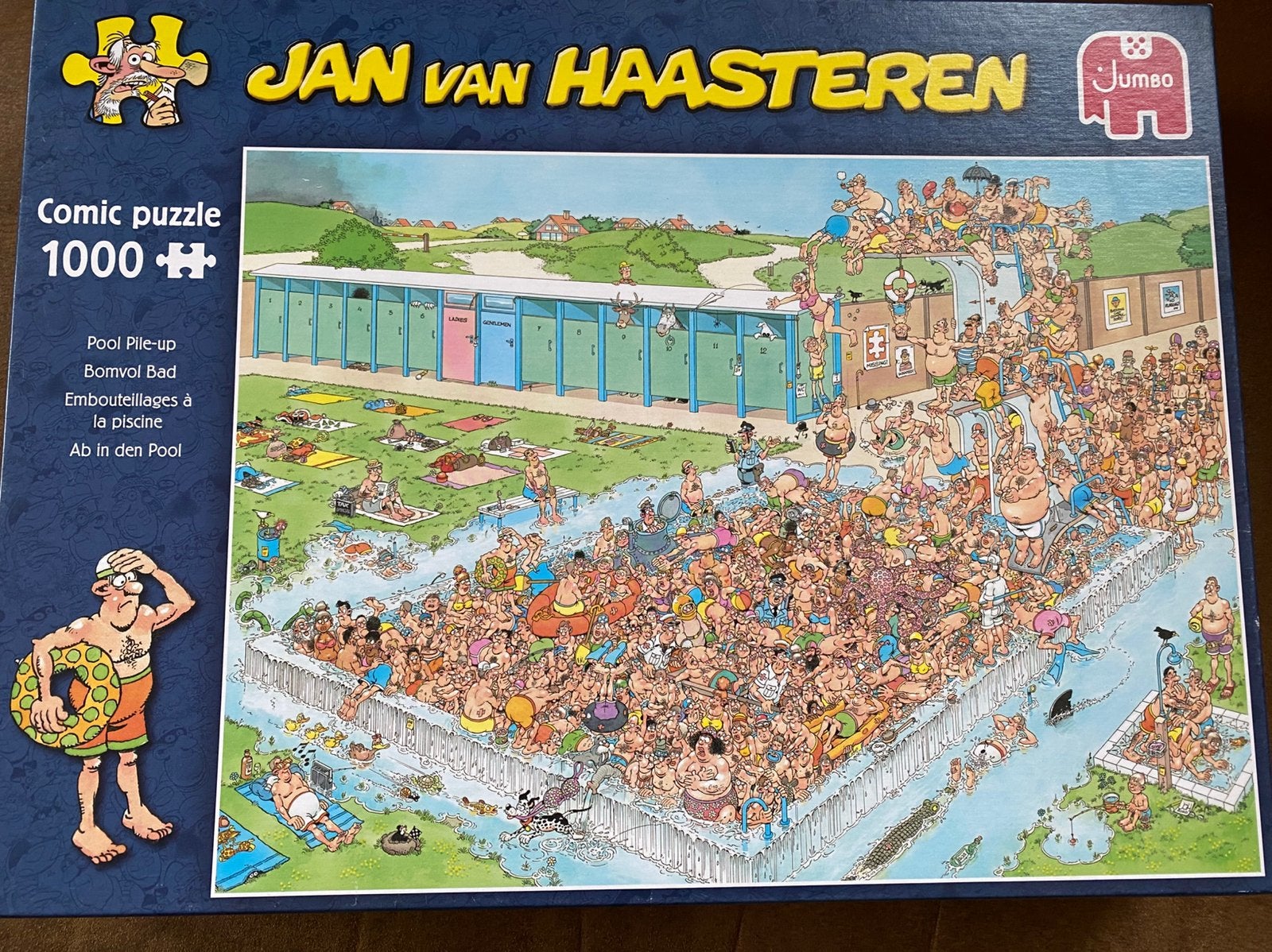 Bomvol bad, Ophalen, 500 t/m 1500 stukjes, Zo goed als nieuw, Legpuzzel