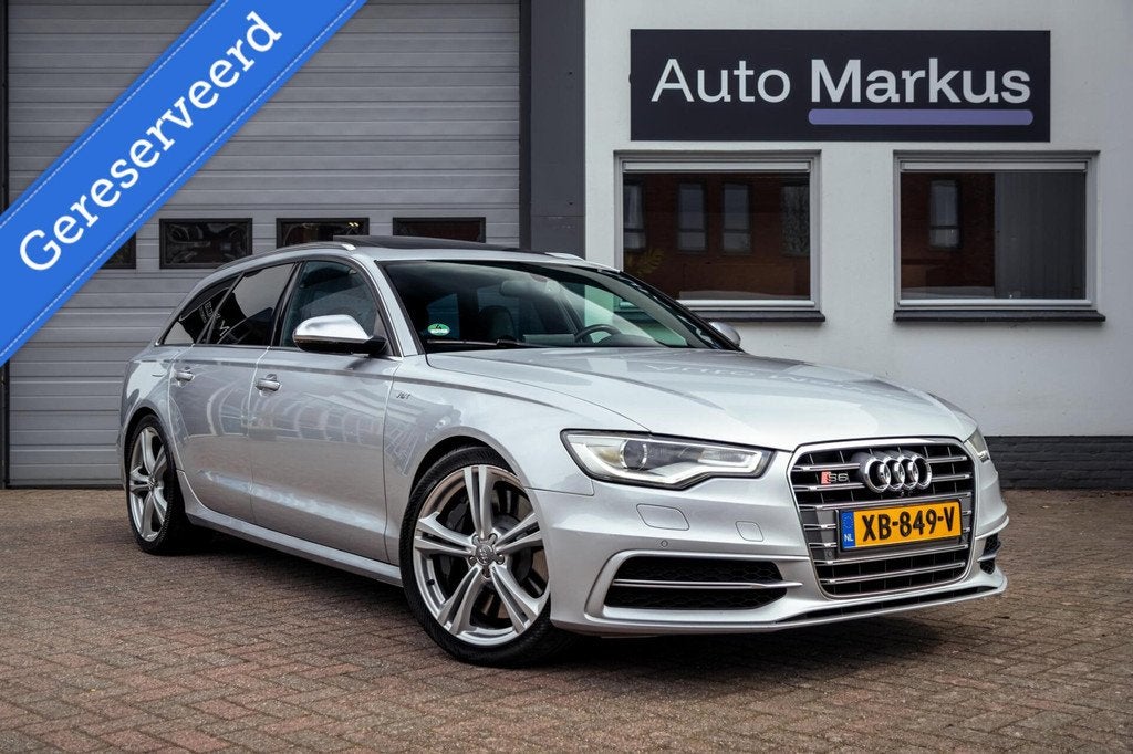 Audi S6 Avant 4.0 TFSI quattro Pano|Soft-Close|RS Zetels|360, Auto's, Audi, Automaat, Euro 5, Gebruikt, 8 cilinders