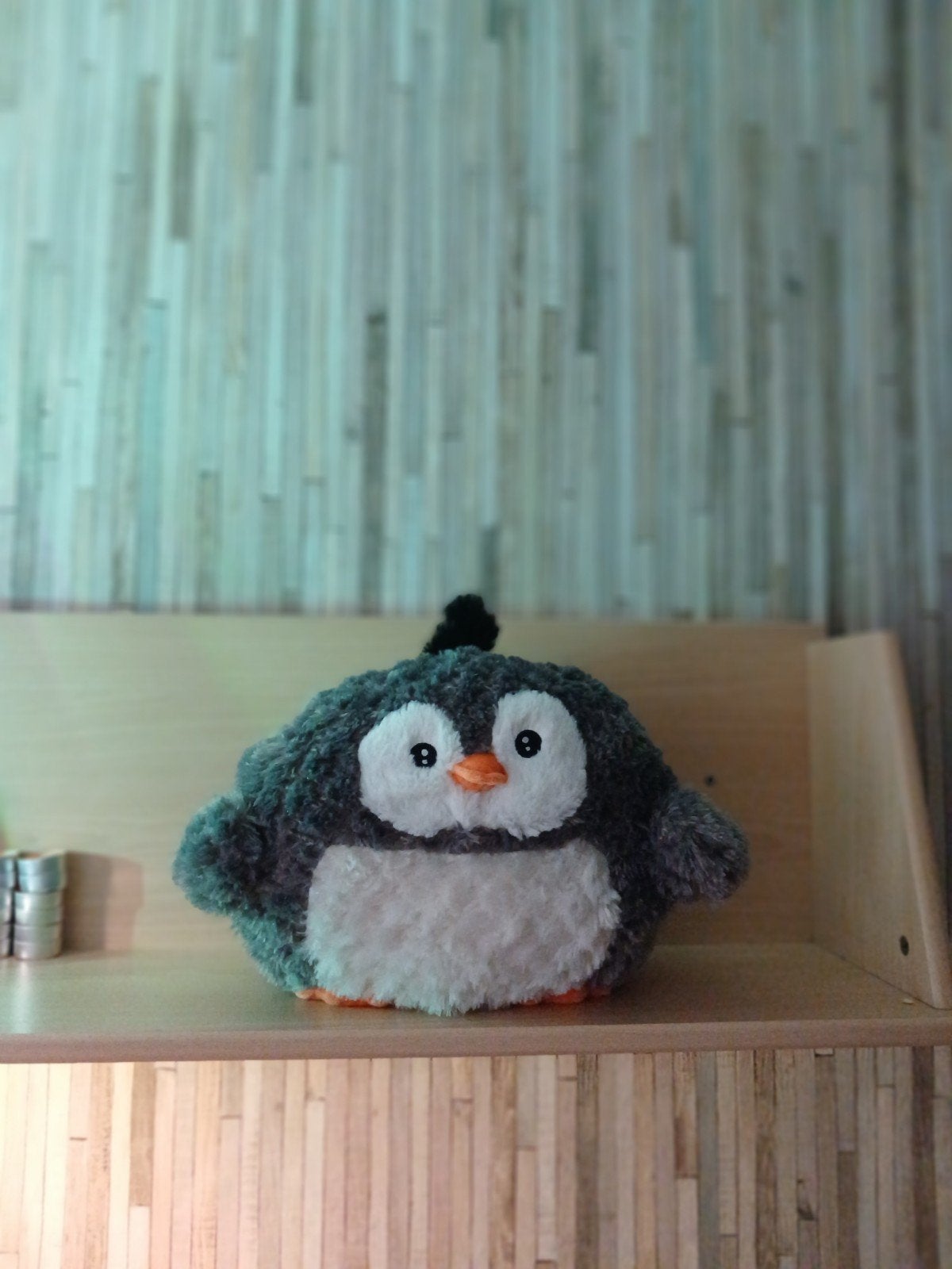 Knuffel Pinguïn en handwarmer, Kinderen en Baby's, Speelgoed | Knuffels en Pluche, Pinguïn, Ophalen of Verzenden, Zo goed als nieuw