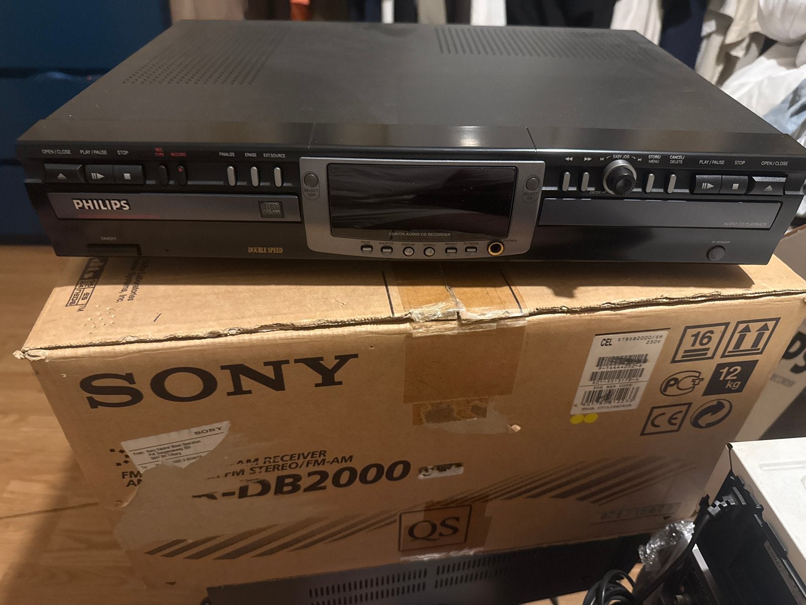 Philips CD-speler CD775 - Uitstekende staat, Ophalen of Verzenden, Zo goed als nieuw, Philips