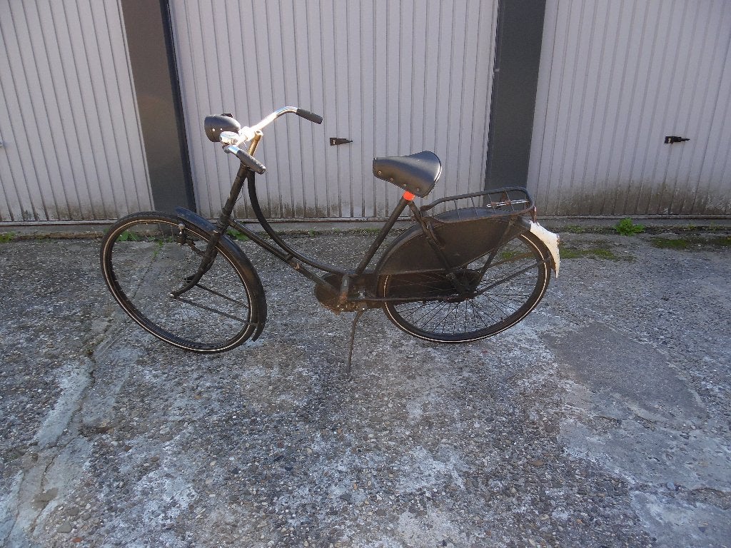 Leuke oude Simplex Amsterdam  omafiets 28 inch ,rijdt prima, Fietsen en Brommers, Ophalen, Terugtraprem, Simplex, 53 tot 56 cm