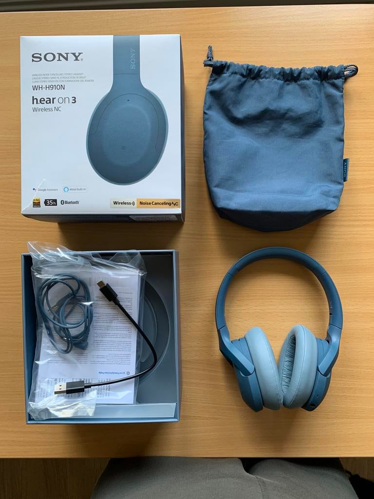 Sony WH-H910N h.ear on 3 met Noise Cancelling, Audio, Tv en Foto, Koptelefoons, Ophalen of Verzenden, Zo goed als nieuw, Sony