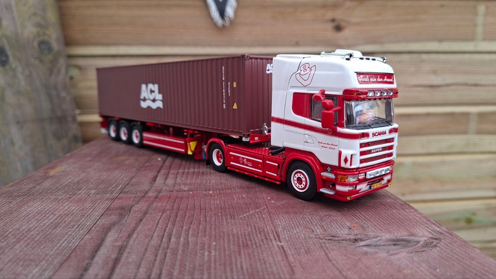 WSI Ferdy van den Heuvel Scania, Ophalen of Verzenden, Nieuw, Bus of Vrachtwagen, Wsi