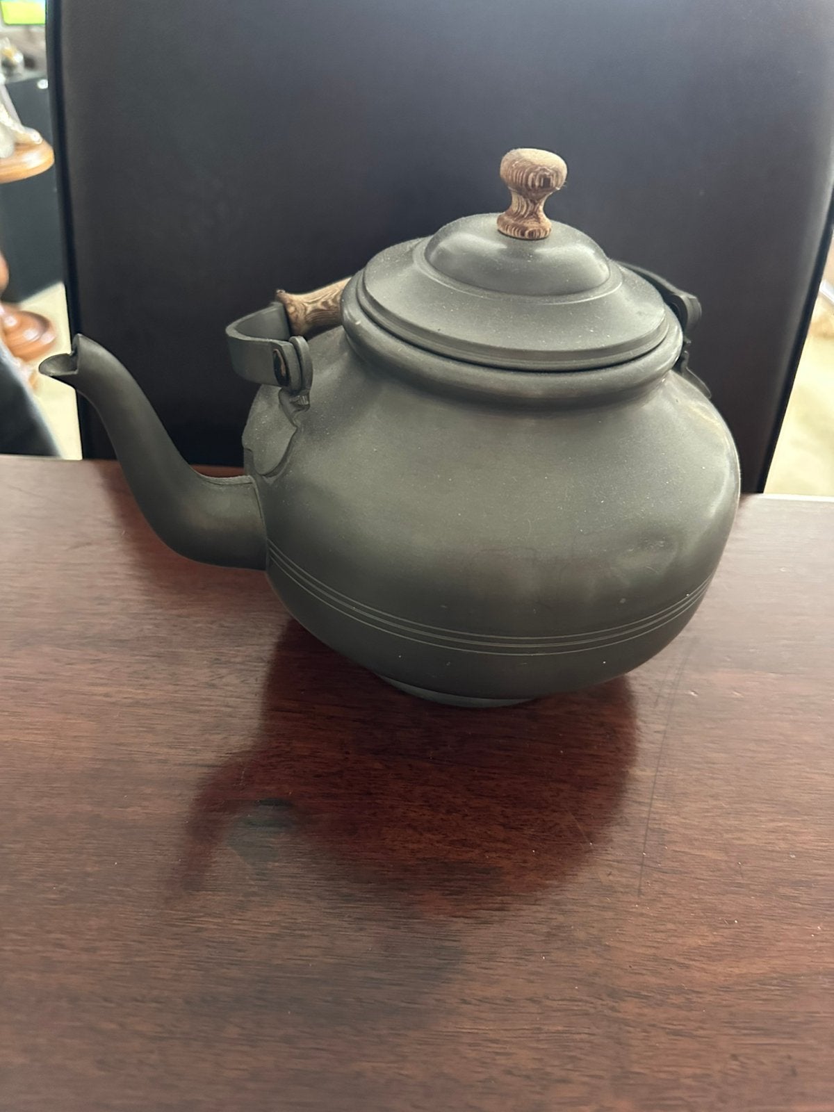 Tinnen theepot, Antiek en Kunst, Ophalen