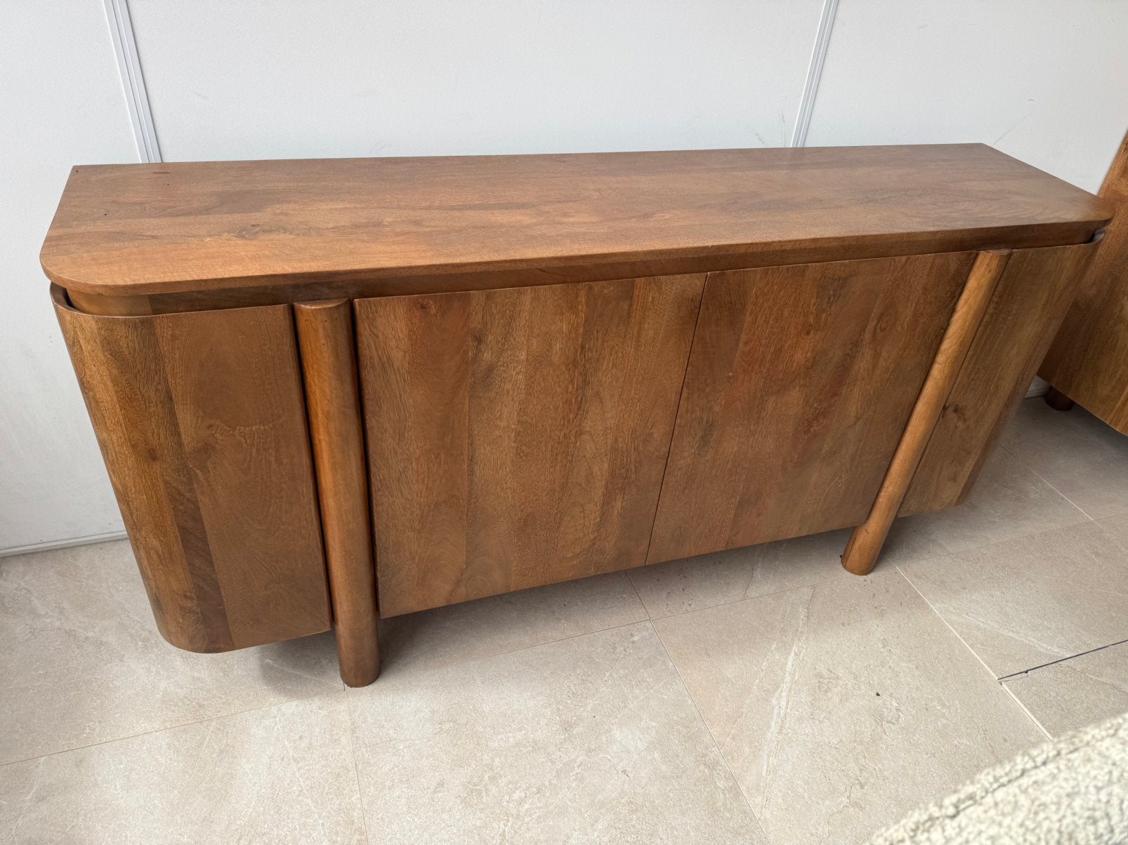 Magazijn leegverkoop | Dressoir Salano 170 cm | massief hout, 3812 RB, 150 tot 200 cm, Nieuw, Ophalen of Verzenden