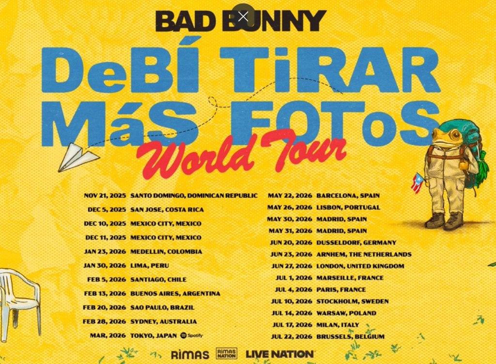 Bad Bunny tickets, Diensten en Vakmensen, Solo-artiest