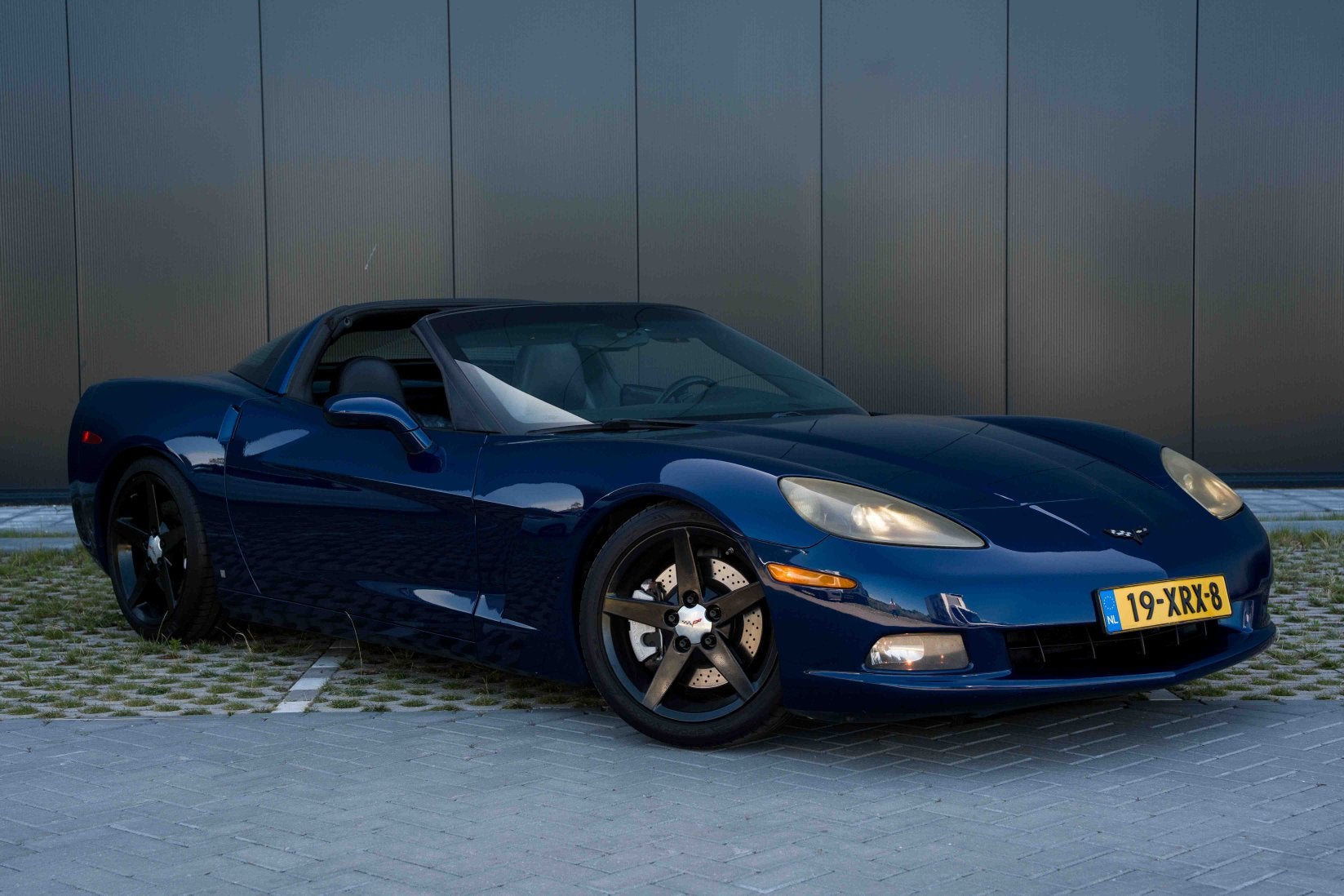Chevrolet Corvette C6 V8 Targa 6.0 Automaat 2006 Blauw, Automaat, 1408 kg, 404 pk, Blauw