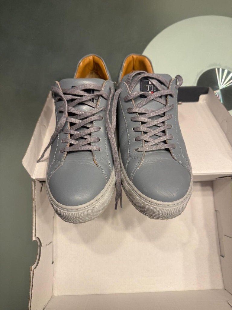 Tommy Hilfiger Leren Schoenen heren maat 43, Ophalen, Blauw, Zo goed als nieuw, Tommy Hilfiger