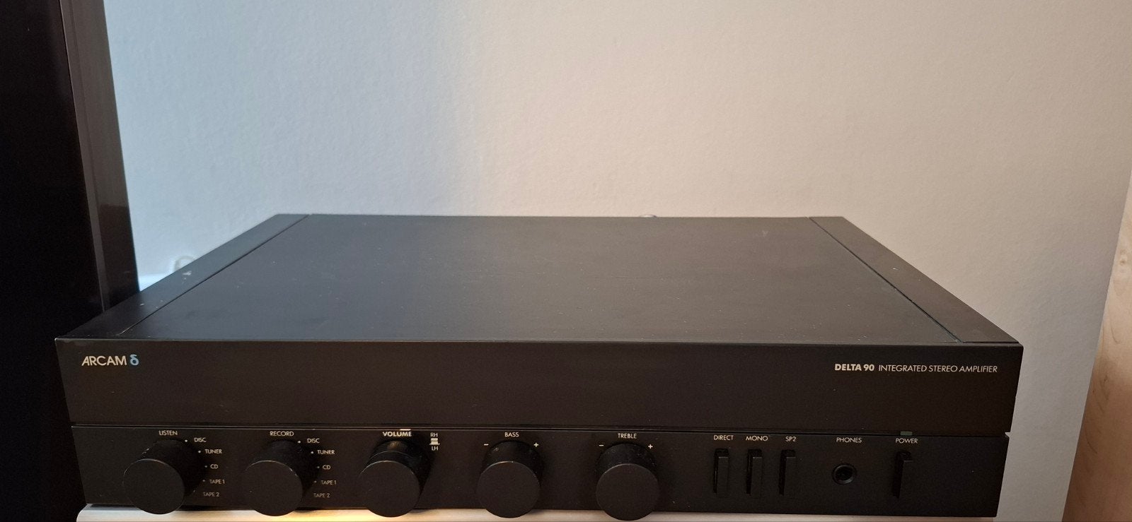 Arcam Delta 90 versterker – 2x70W – MM/MC phono – werkend, Ophalen, Gebruikt, Analoog