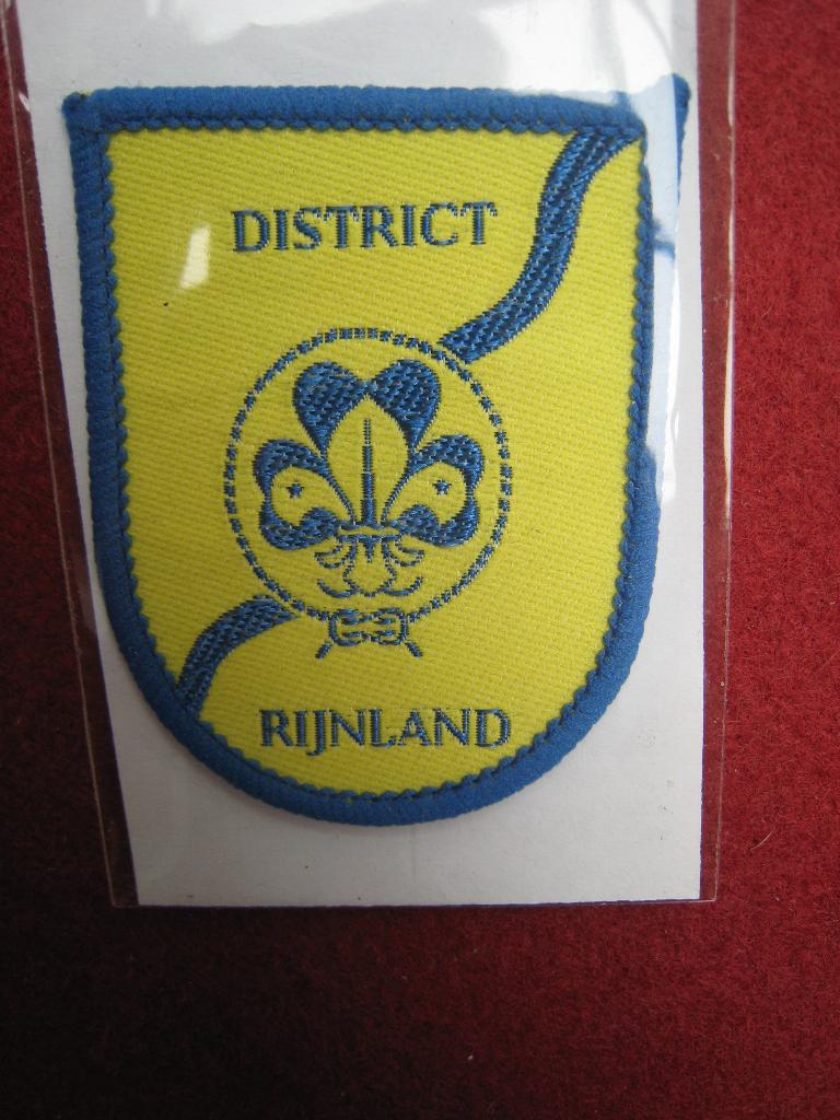 Scouting District Rijnland  R 3.2, Verzamelen, Scouting, Nieuw, Embleem, Speld of Insigne, Verzenden
