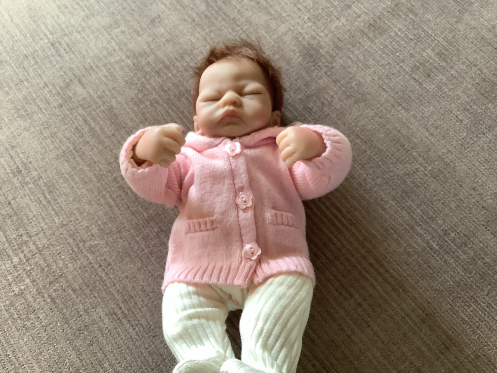Tiny Miracle Emmy babypop van Ashton-Drake Galleries, Verzenden, Zo goed als nieuw, Babypop