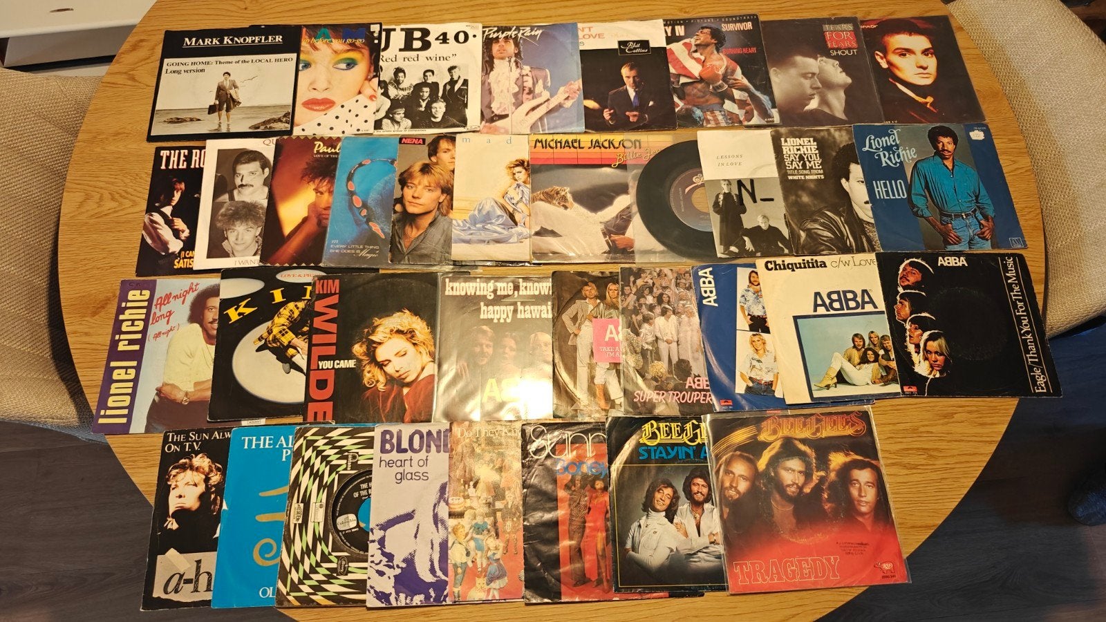 Partij singles en LP's, Ophalen, Gebruikt, Overige formaten