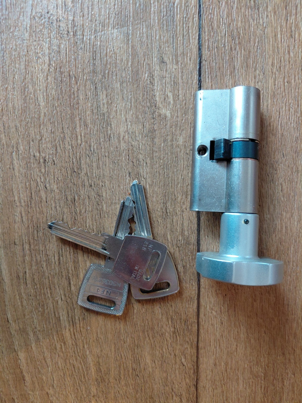 Cilinderslot met sleutels, Doe-het-zelf en Verbouw, Ophalen of Verzenden
